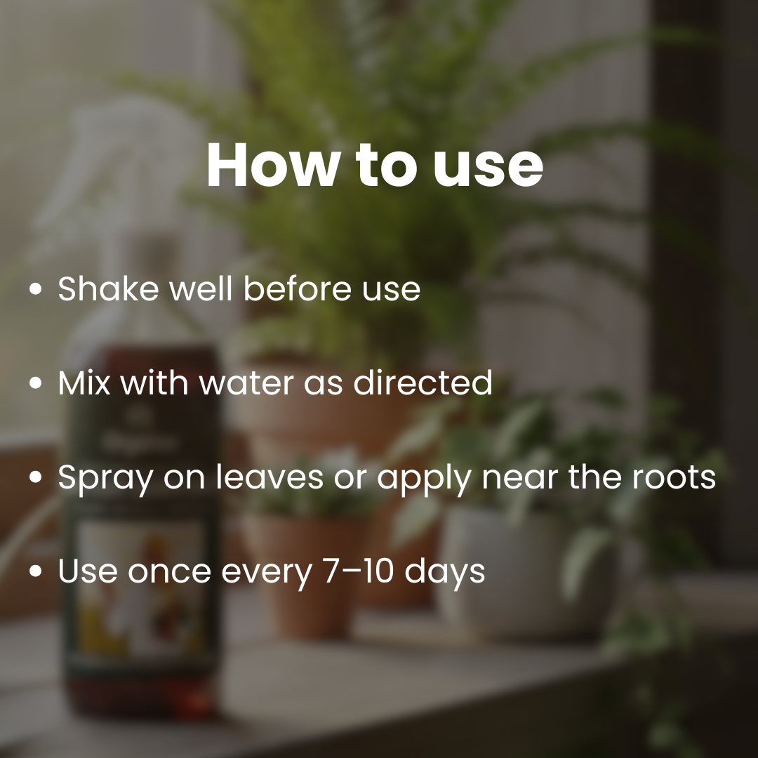 Organic Plant Growth Booster