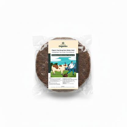 Organic Cow Dung Cake | Natural Cow Dung Fuel for Farming &  Ritual Use