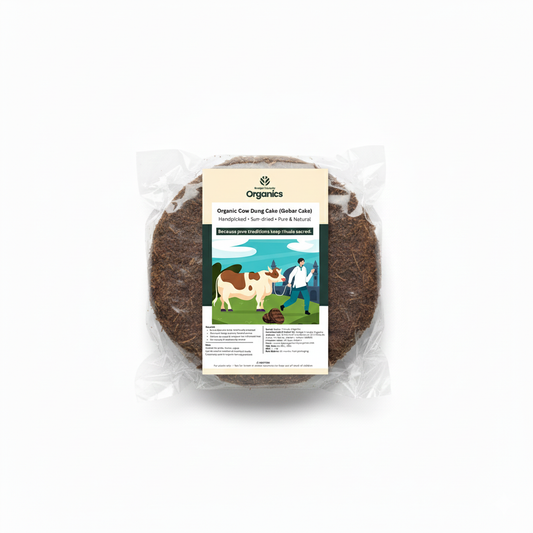 Organic Cow Dung Cake | Natural Cow Dung Fuel for Farming &  Ritual Use